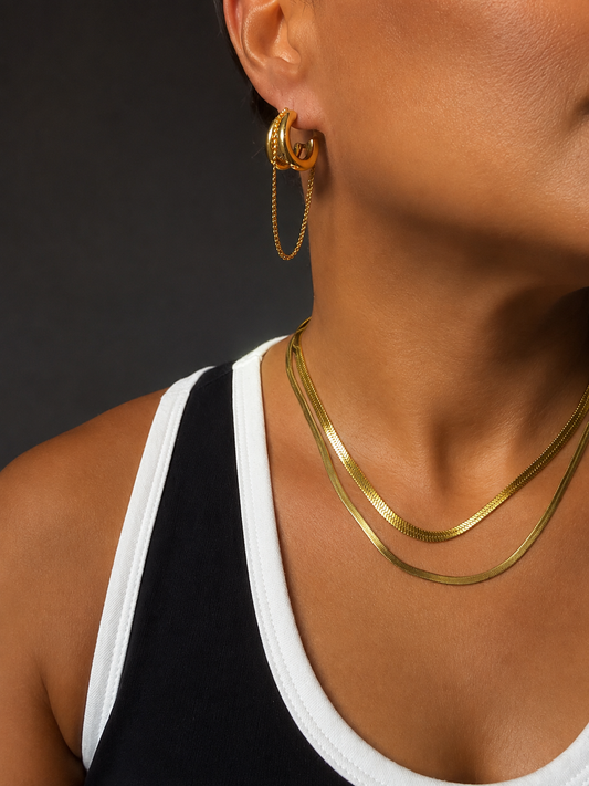 Blair Herringbone Necklace